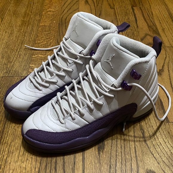 Air Jordan 12 Retro Pro Purple Sneakers - Picture 2 of 14